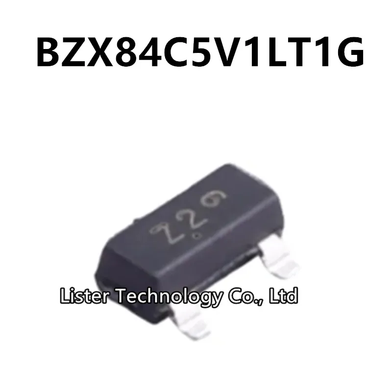 100 Stück Zener-Diode BZX84-C5V1 – 5,1 V, SOT-23 Produktbild-Vorschau 4