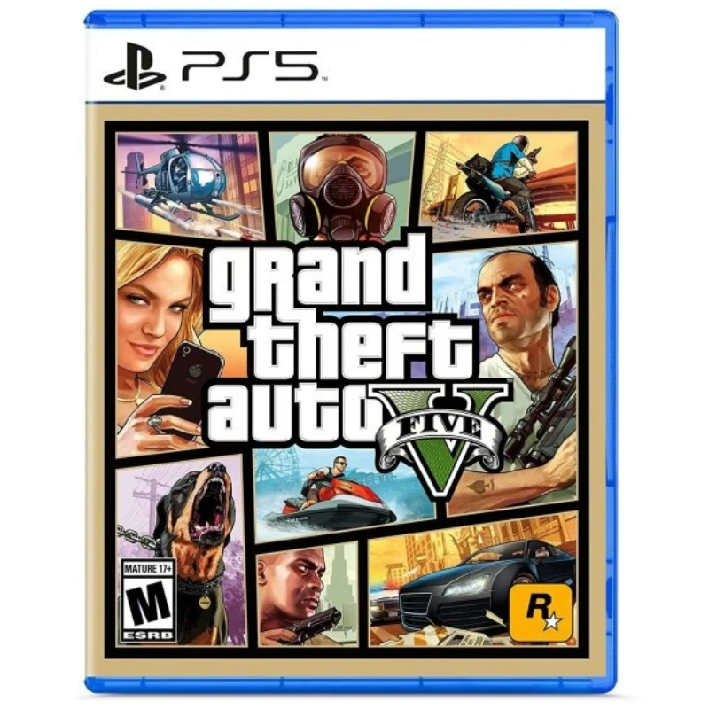 

Grand Theft Auto V GTA5 Brand New Sony Genuine Licensed Playstation 5 PS5 Game CD Playstation 4 Game Card Ps5 Games