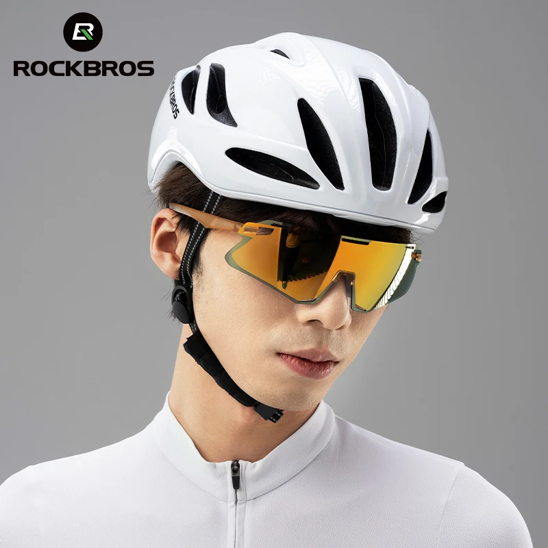 ROCKBROS Bicycle Glasses Polarized Photochromic Protection