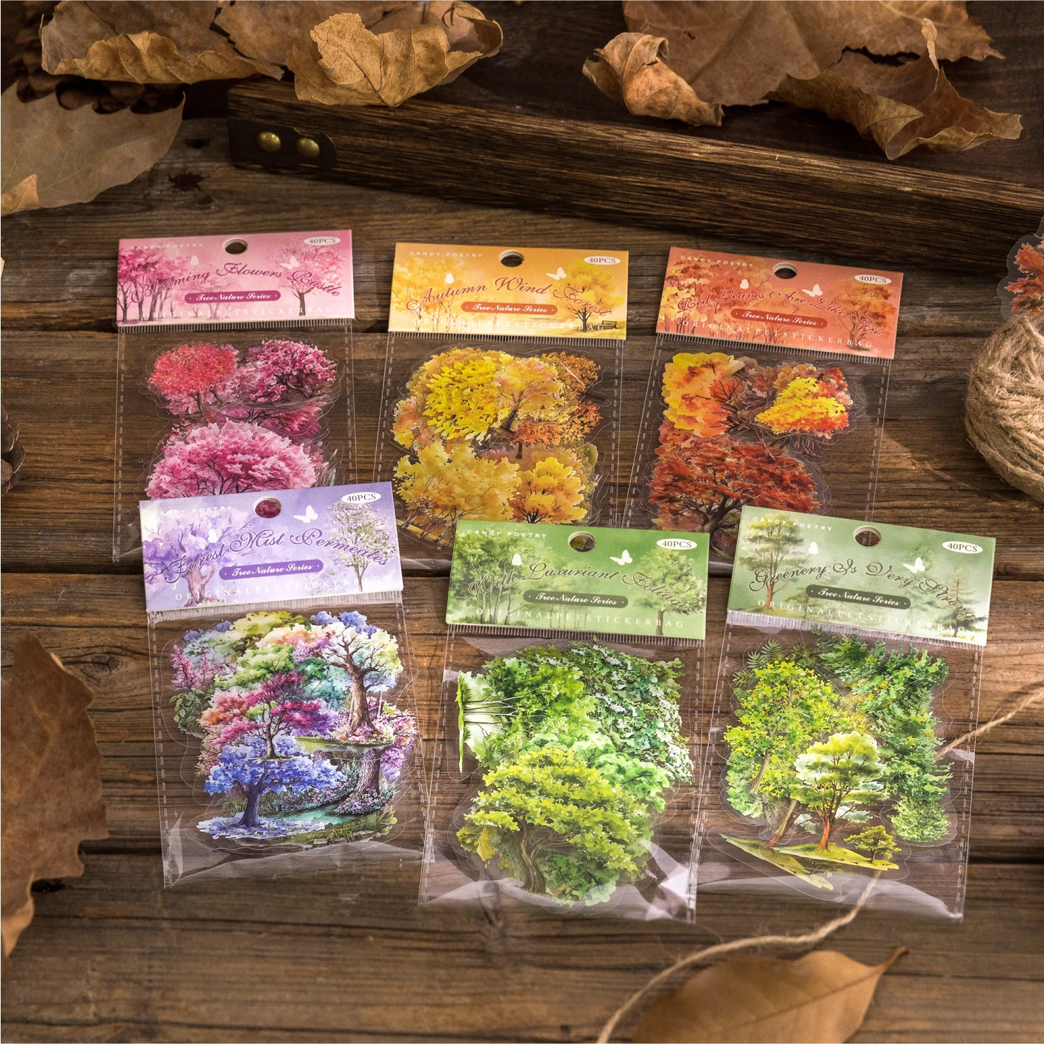 

40 шт./упаковка, декоративные наклейки в виде животных