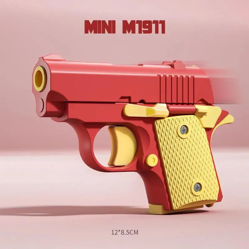 3D Printed Mini Pistol Toy - Gift Packaging Idea