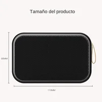 NipFabric-Mini haut-parleur portable compatible Bluetooth, barre de son sans fil, caisson de basses HiFi extérieur, prise en charge de la carte TF, radio FM 3