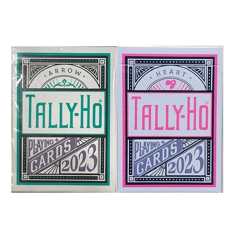 

Tally-Ho Arrow Playing Cards Heart Deck Card Games Magic Tricks
