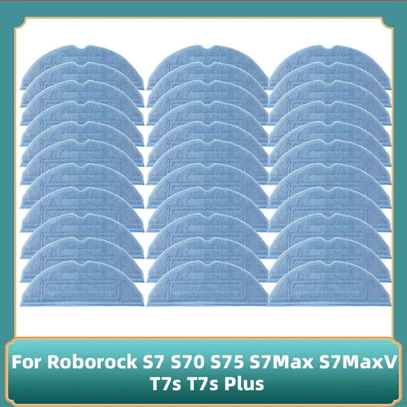 

For Roborock S7 S70 S75 S7Max S7MaxV T7s T7s Plus Robot Vacuum Cleaner Mop Rags Cloths Main Side Brush Hepa Filter Accessories
