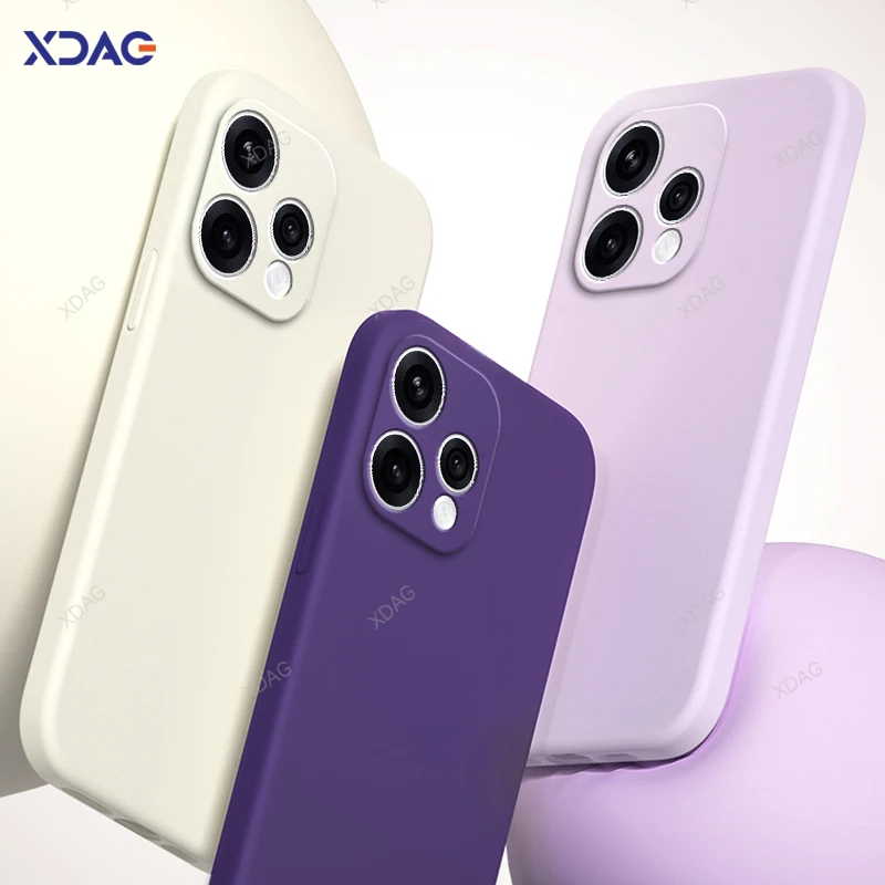 Liquid Silicone Soft Bumper Phone Case with Internal Flocking and Enhanced Protection