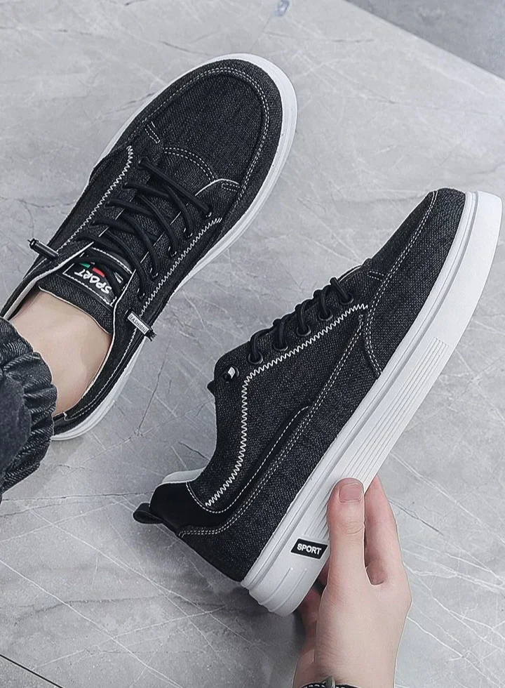 Men's Flat Casual Non-Slip Breathable Work Shoes_voghion.com