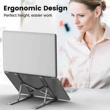Aluminum Foldable Laptop Stand 1