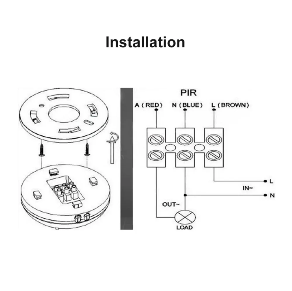 12V-Infrared-PIR-Motion-Sensor-Switch-with-Time-Delay-360-Degree-Cone-Angle-Detecting-Induction-Sensor (4)