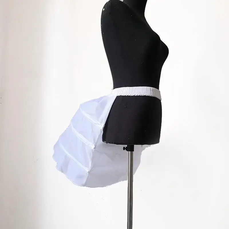Victorian Pasteur Skirt Hip Rococo Crinoline Short Half Bustle Petticoat Clothing Design petticoat skirt petticoat underskirt vintage underskirt