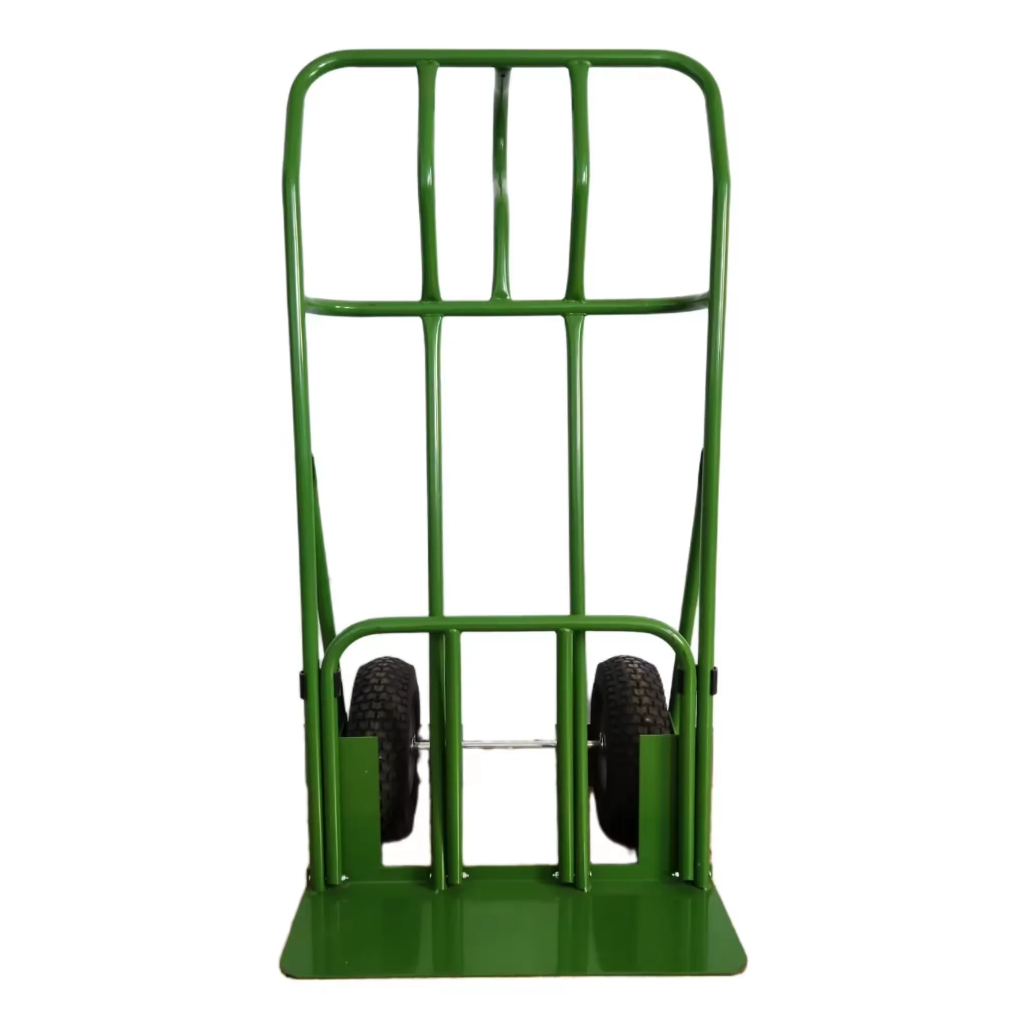 Heavy appliance pneumatic wheel hand truck and trolleys, steel portable