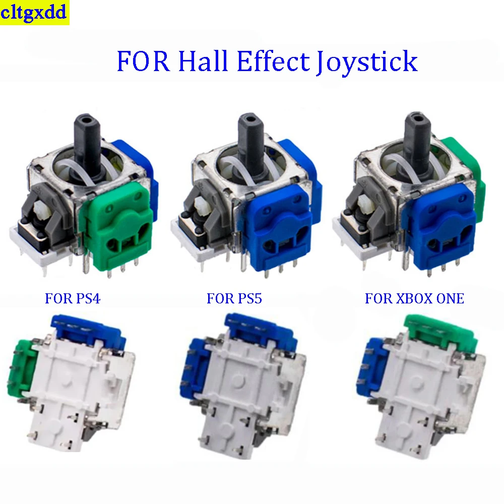 Cltgxdd 1 Pezzo Per Ps4/Ps5/Xbox One Handle Controller Hall Effect Joystick Modulo Sensore Analogico Potenziometro Joystick 3D