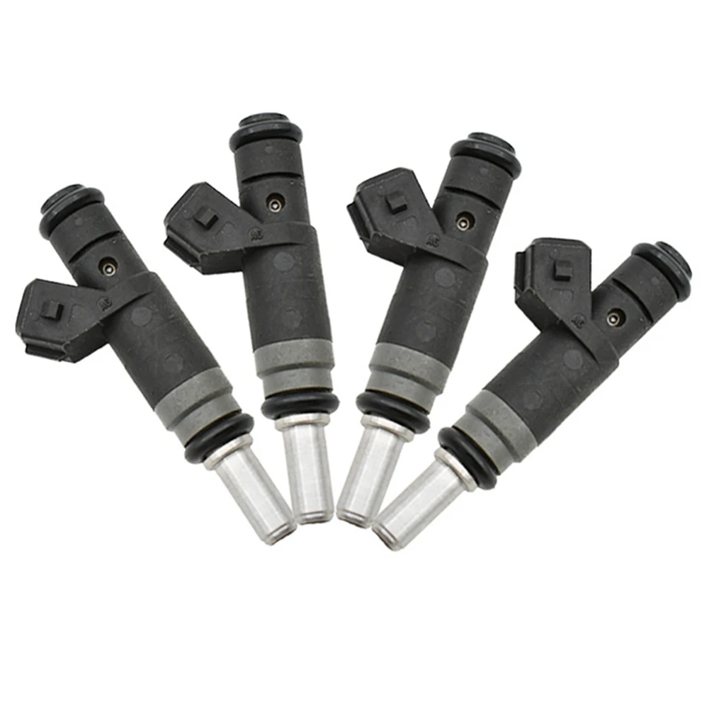 A68F-4Pcs 7506158 13537506158 Fuel Injector For BMW 1 Series E87 118 I/120 I 06-11 120 I 03-11 3 Series E46 318 01-05 2.0L