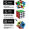 Speed Cube 3x3x3 Smooth Puzzle Toys Professional 3D Brain Teaser Cube Educational Brain Teaser Game Magic Cube for Kids Adults 4
