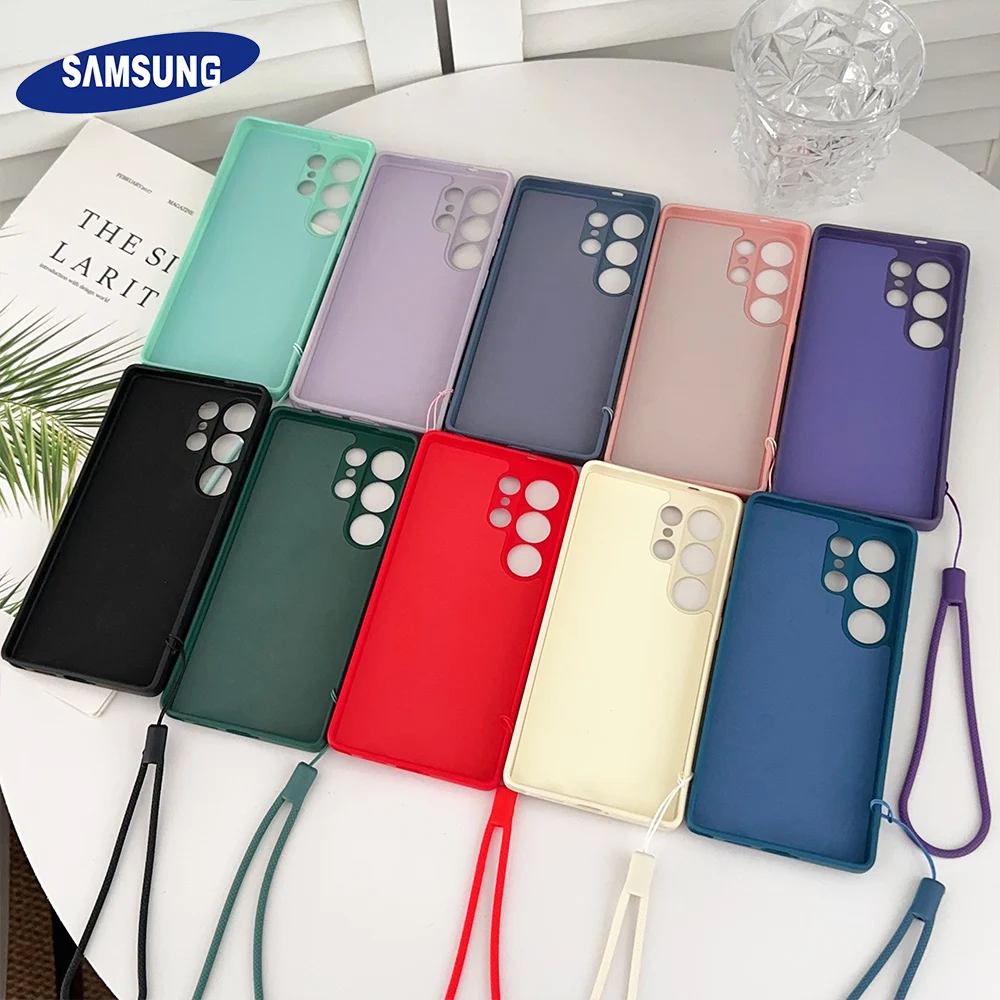 Enhanced Silicone Wrist Strap Phone Case in Liquid Finish