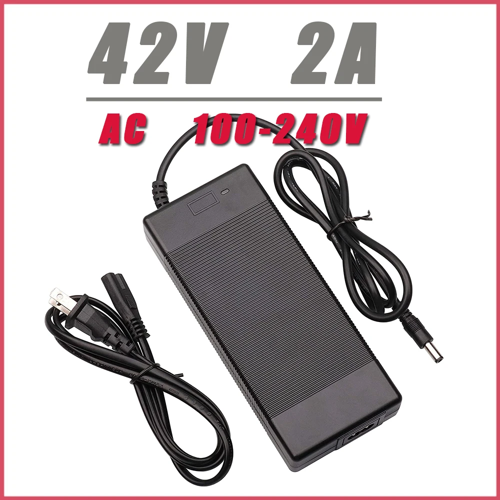 42V2AChargerElectricEbikeBatteryPowerSupplyAdaptersUseFor