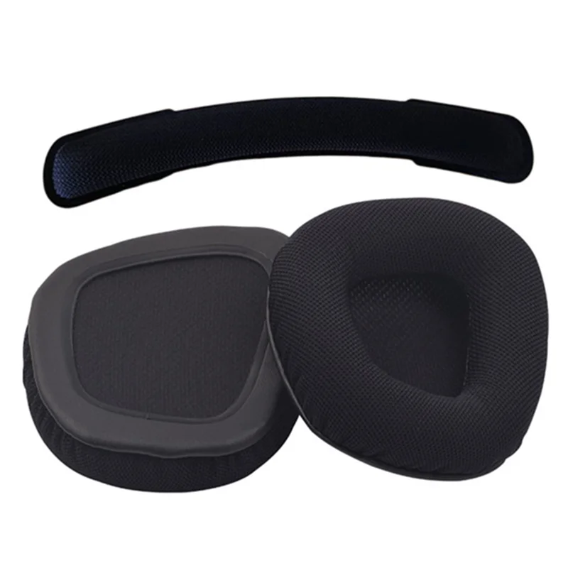 Premium Replacement Memory Foam Earpads with Headband