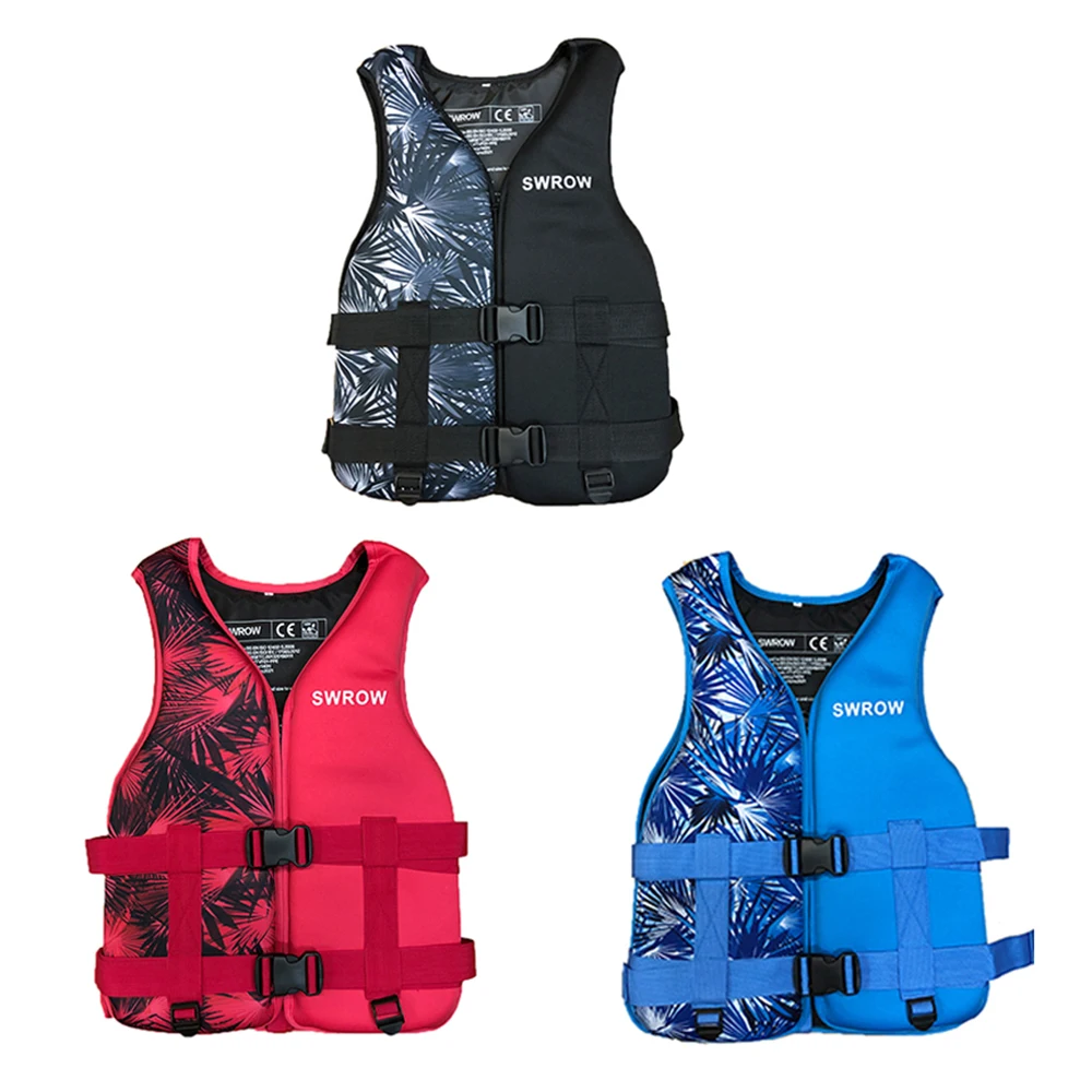 New Life Jacket for Adult Children New Water Sport Buoyancy Jacket Life Vest Swimming Boating Skiing Driving Vest Drifting