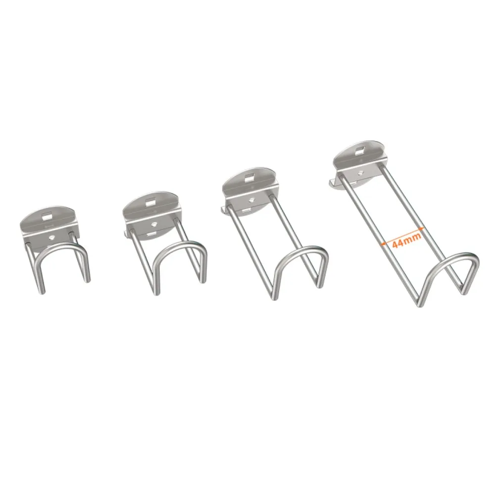 LAOA 1PC Storage tool hanger, square hole hook, hole plate, wrench holder, screwdriver holder, hardware tool display accessories 3