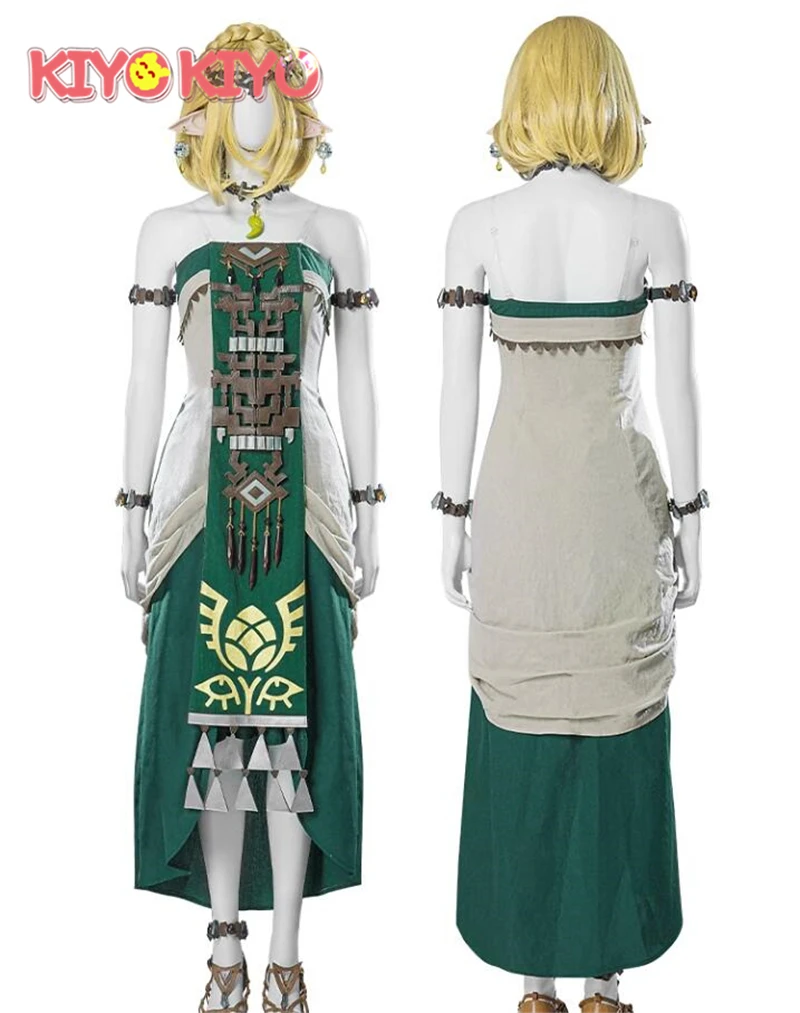 Kiyo-Kiyo Gioco The Legend Of Zel Da: Tears Of The Kingdom Princess Zelda Cosplay Costume Zelda Dress Female