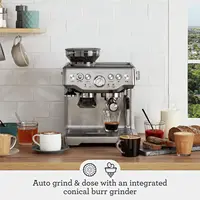 Barista Express Espresso Machine BES870XL Brushed Stainless Steel Precise Espresso Extraction Espresso Machine with Grinding 2
