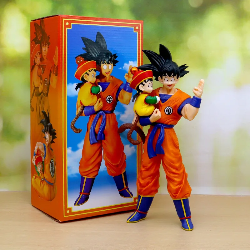 Action Figure Anime Dragon Ball Goku Figura Super Saiyan Clássico Desenho  Periférico De Mão - Escorrega o Preço