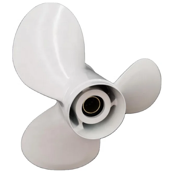

11 3/8X12-G 25-60HP Boat ALUMINUM OUTBOARD Marine PROPELLER MATCHED For YAMAHA Engine 663-45952-02-EL