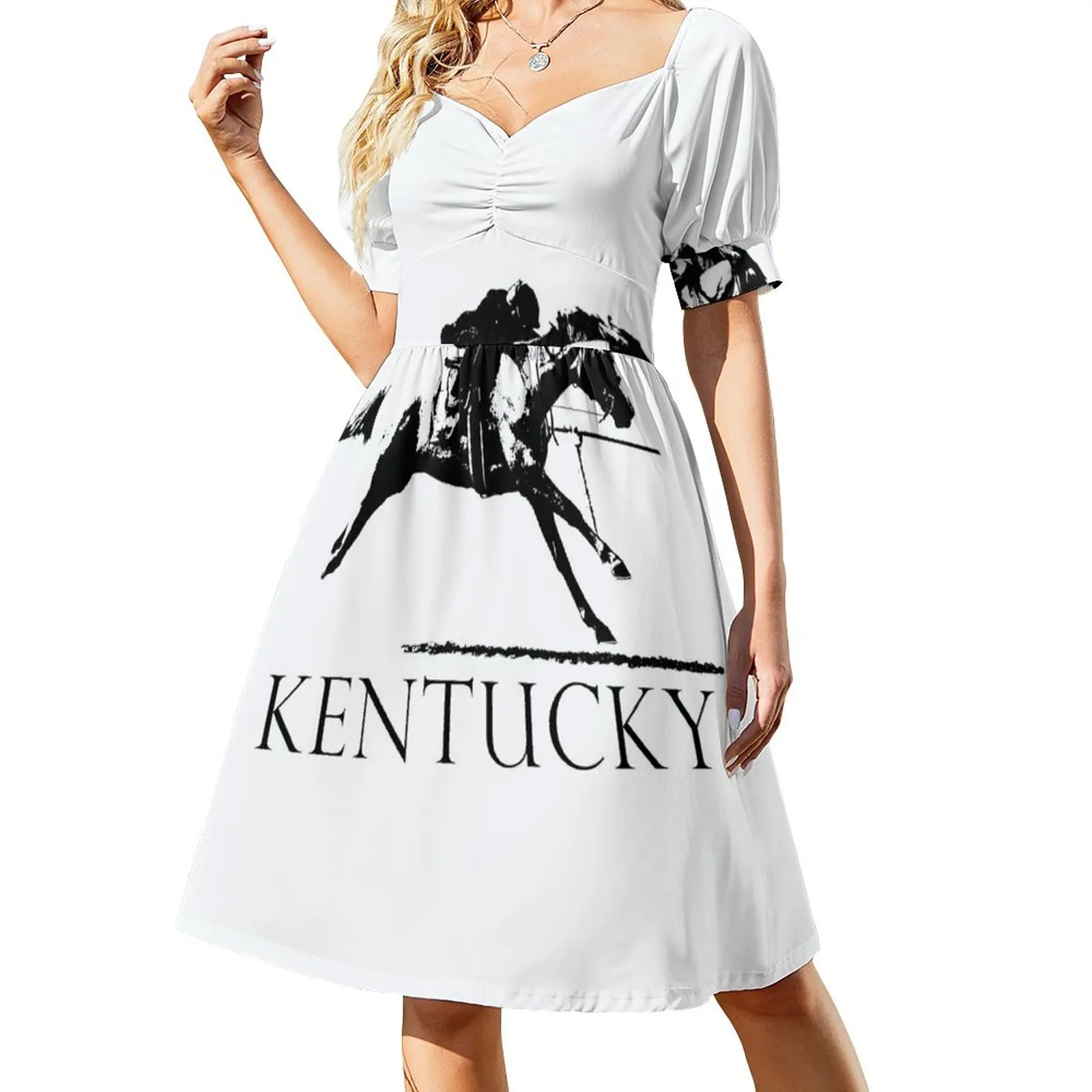 

Kentucky Race Horse Dress Dresses gala party dresses woman Woman fashion dress women summer