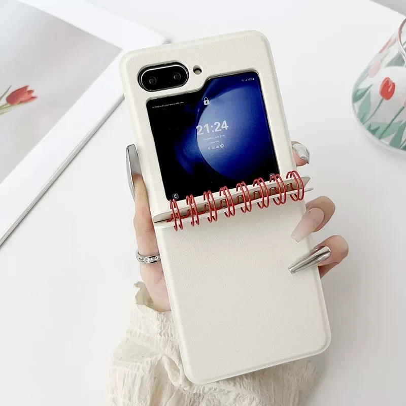 Creative Calendar Flip Leather Phone Case - Fashionable Shockproof Cover