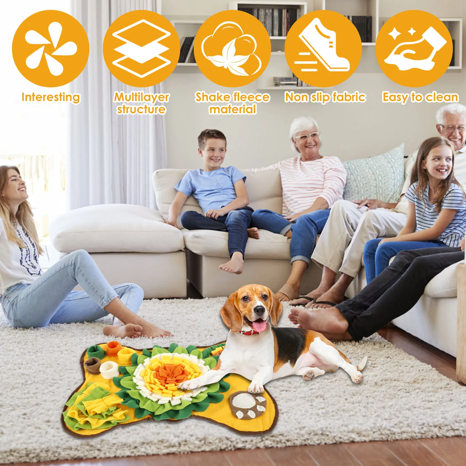 Interactive Dog Snuffle Mat 2