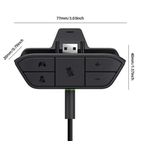 For Xbox ONE Stereo Headset Adapter Audio Mic Headphone Converter Adjust Audio Balance Controller 3.5mm Audio Jack for Xbox ONE - Image 6