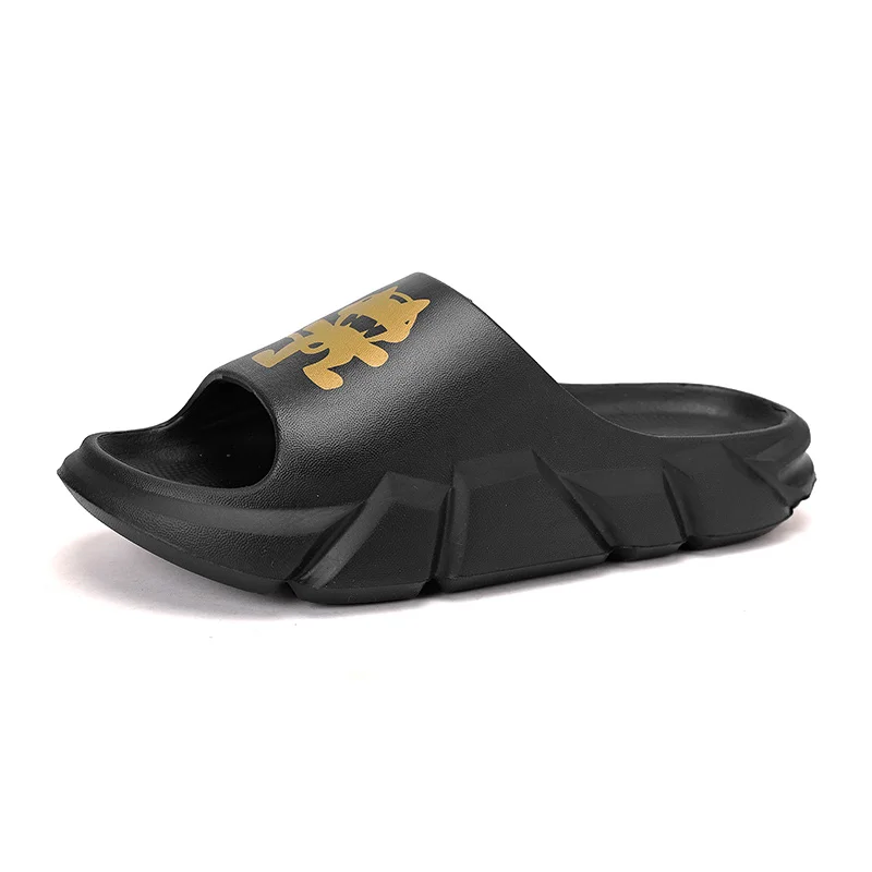 Tofflor för kvinnor och män Halkfria tofflor för inomhus utomhus Slip Bekväma mjuka skumsliders med tjock sula_voghion.com