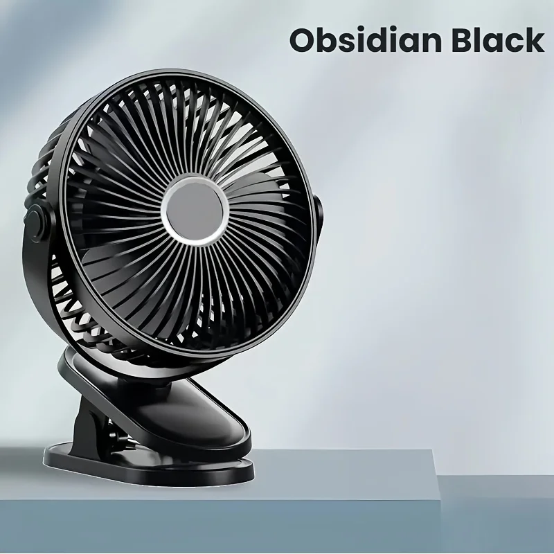 Portable USB-Powered Mini Fan with Long Battery Life and Strong Airflow in 4 Vibrant Colors