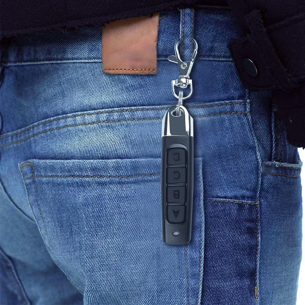 kompakt fjärrkontroll i nyckelringsdesign
