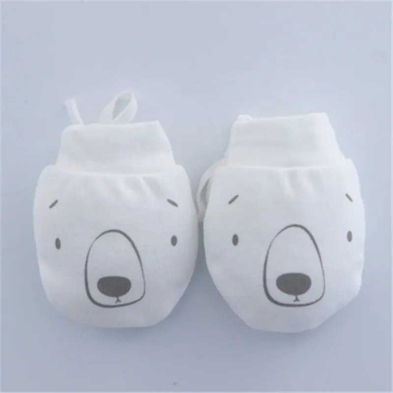 Baby Mittens Gloves Pure Cotton Anti Scratching Infant Girl Boy