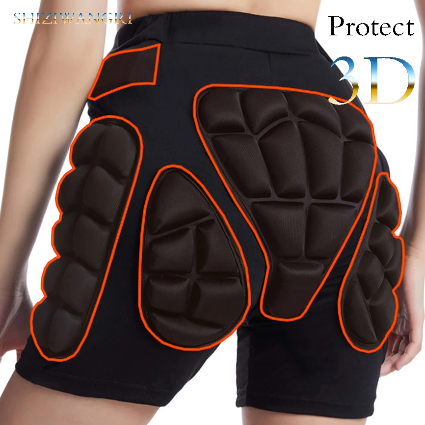 Outdoor Sports Ski Skate Snowboard Protection Skiing Protector Skating Protective Hip Padded Shorts protective shorts hip protective pads
