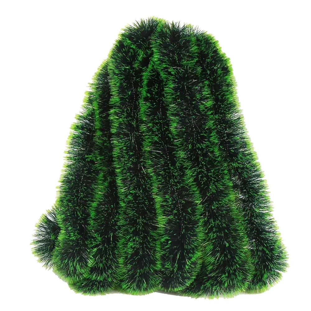 thumbnail image 1 of 4/1Pcs Christmas Tinsel Ribbons Green Cane Ribbon Garland Xmas Tree Hanging Pendent Ribbons Wreath Ornaments Party Home Decors, 1 of 5