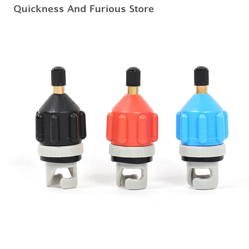 Rowing Boat Air Valve Adaptor Sup Board Kayak Pump Adapters Inflatable Air Valve Attachment Kayak Accessories Parts Boat