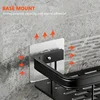 Bathroom Storage Rack Kitchen Storage Rack Aluminum Alloy Bathroom Shampoo Organizer Makeup Storage Rack Bathroom Accessories 6