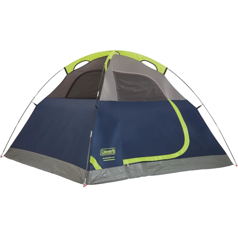 Coleman Sundome 4-Person Tent – Weatherproof, Easy Setup, PFAS-Free (Navy Blue) 2