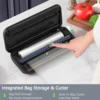 Vacuum Sealer Machine Dry/Moist Vacuum Sealer Machine with Bag Storage Air Sealer Machine for Food Storage and  with Starter Kit 3