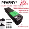 Air fast transportation24V18650 high-capacity lithium battery 20ah80ah battery pack is suitable for Silver Fish 250-3000W motors 1