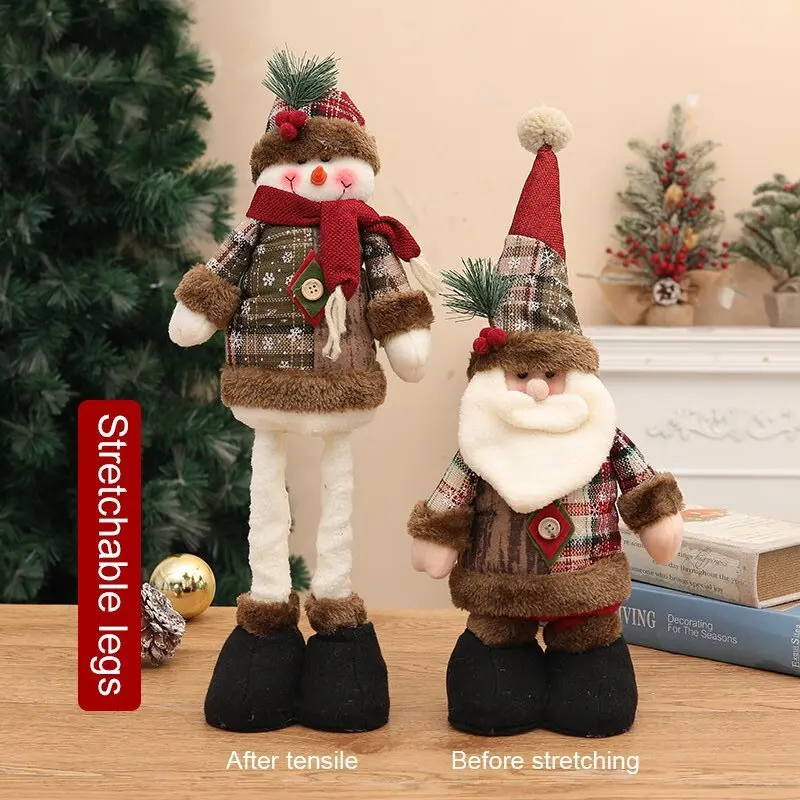 Christmas Retractable Leg Doll 3