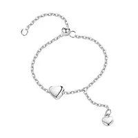 Temperament Silver Color Heart-Shaped Ring Design Jewelry For Women 1