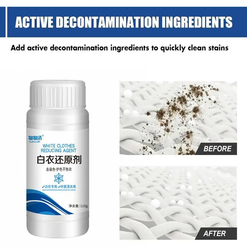 Household Clothing Reducing Agent natural Laundry Whitener Clothes stain Whitener Bleach removal Enzyme Boosters