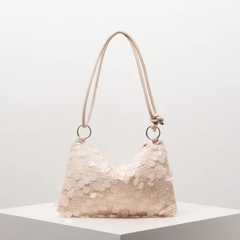 Borsa a tracolla Biling, borsa con paillettes, borse tote di lusso per donna, abiti da ballo per donna, borsa da ballo, borsa per donna elegante, articoli da sposa 1