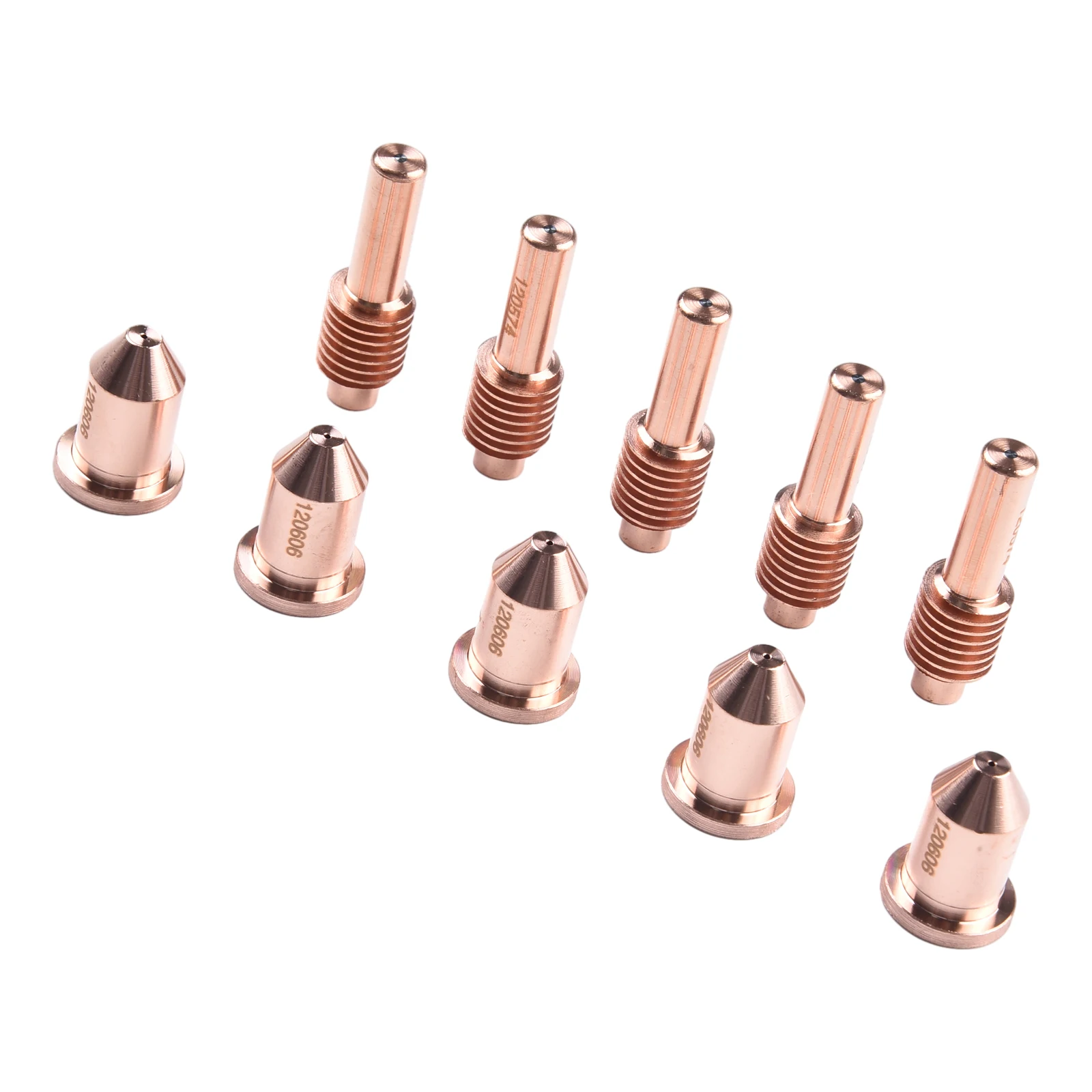 

Duable Electrode Nozzle Plasma Torches Parts 10pcs 120574 Accessories Consumables For Plasma Torch PMX 600 800 900
