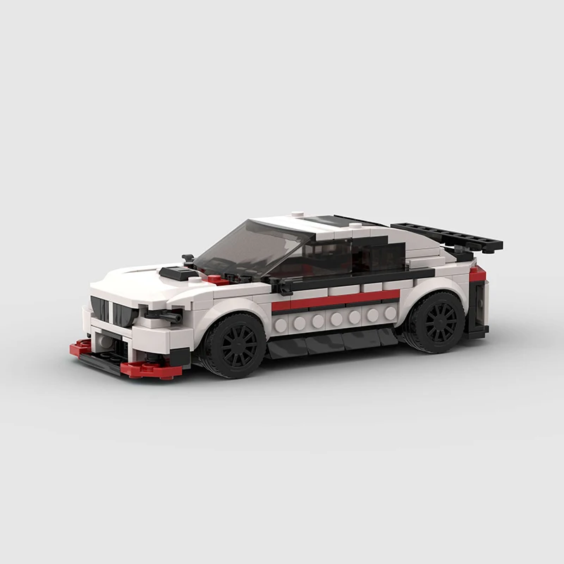 인기 MOC M2 스피드 시티 자동차 챔피언 레이서 클래식 슈퍼카 빌딩 블록, 브릭 레이싱 모델 테크닉, 창의적인 차고, 어린이 장난감