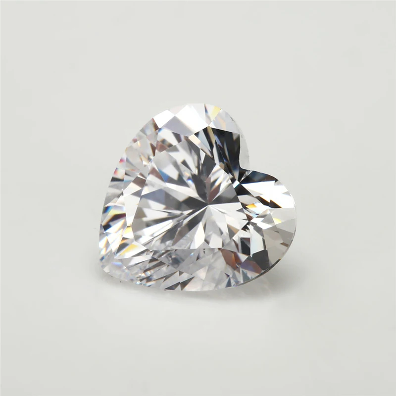 Taglio A Cuore Da 0,5 Ct A 5,0 Ct D Color Moissanite Stone Vvs1 Certificato Gra Con Moissanite Lab Grown Gemstones Pass Diamond Tester