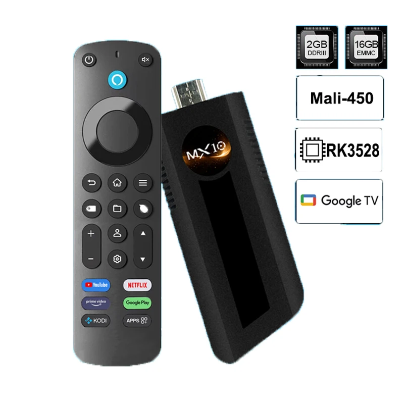 MX10 F8PRO Akıllı TV çubuk mini PC Android14 ATV RK3528 1080 P HD TV kutusu 2.4/5G WiFi TV Alıcısı Google YouTube Netflix Medya Oynatıcı