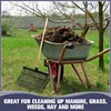 Manure Fork Replacement Head, Pitchfork Head, Horse Manure Rake, For Picking Up Manure, Stable Waste Removal 5